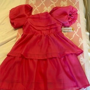 NWT Cat & jack pink dress